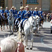 Kavallerie vor der Nikolaikirche
