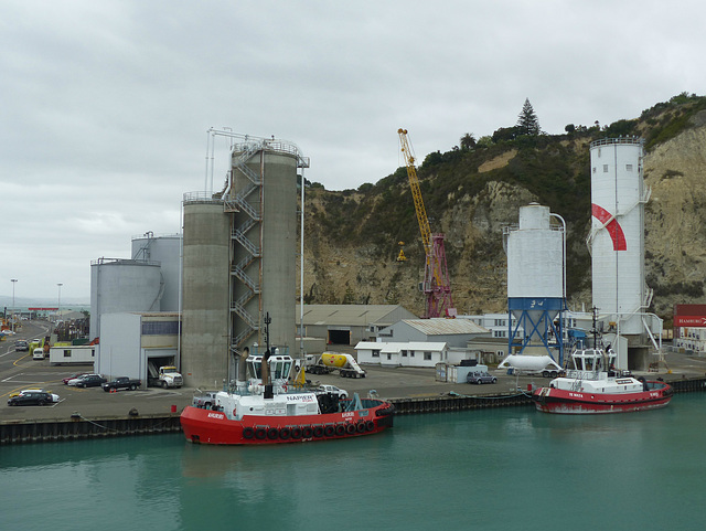 Napier Port and Tugs - 26 February 2015