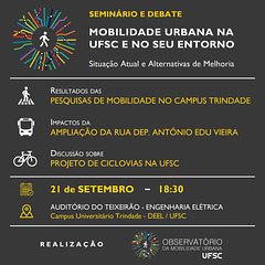 Florianópolis 2016-09-21 Seminário Mobilidade UFSC