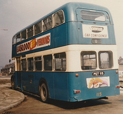 Bradford City Transport 115 (PKY 115) – 23 Mar 1974