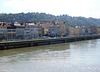 View of the Rhone River in Vienne, October 2022