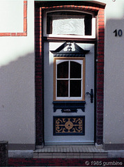 Tür in Friedrichstadt (1985)