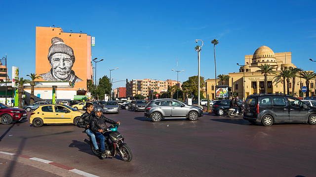 Marrakech traffic
