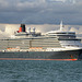 QUEEN ELIZABETH sailing from Southampton