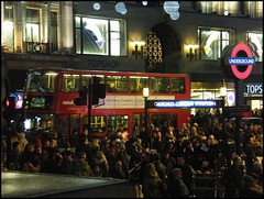 Oxford Circus rush hour