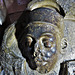 canterbury cathedral (94) detail of c13 tomb of archbishop walter +1205