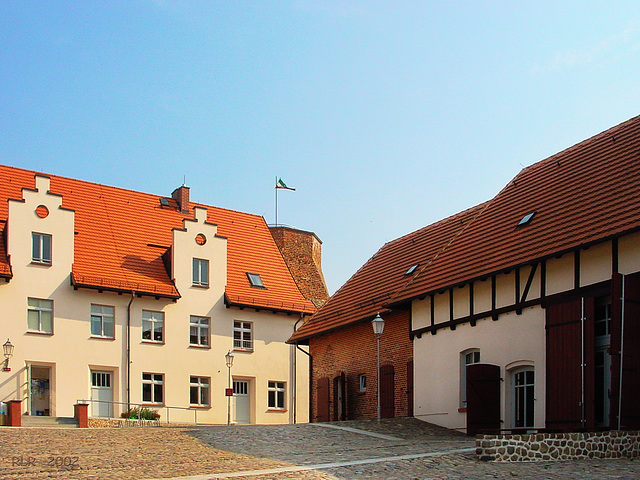 Wesenberg, Burghof