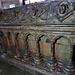canterbury cathedral (93) detail of c13 tomb of archbishop walter +1205