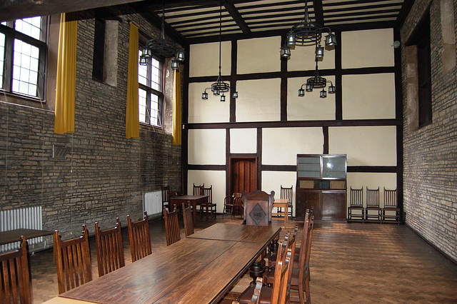 Interior, Tudor Grammar School building, The Magnus School, Appleton Gate, Newark