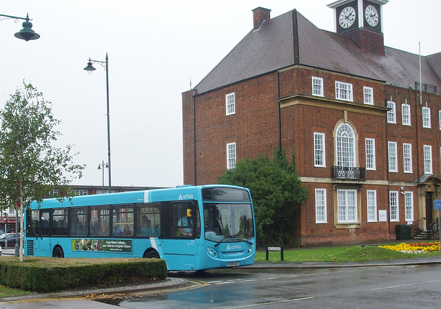 DSCF4892 Arriva the Shires 3576 (KX09 GZE) in Letchworth - 22 Sep 2018