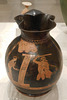 Terracotta Oinochoe (Chous) in the Metropolitan Museum, August 2019