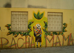 Pachamama, by a Chilean street artist.