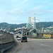 USA 2016 – Portland OR – Approaching Fremont Bridge