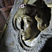 canterbury cathedral (90) detail of c13 tomb of archbishop walter +1205