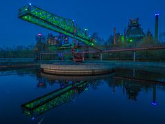 Green Croc at Blue Hour (120°)