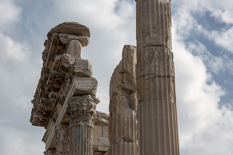 20151207 9801VRAw [R~TR] Trajans Tempel, Pergamon, Bergama