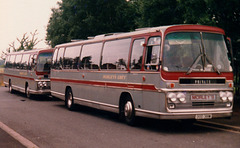 Morley's Grey OOD 381M in St. John's Close, Mildenhall - Jun 1983