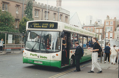 Stagecoach Cambus 356 (R356 LER) in Cambridge – 17 Aug 2000 (442-23)