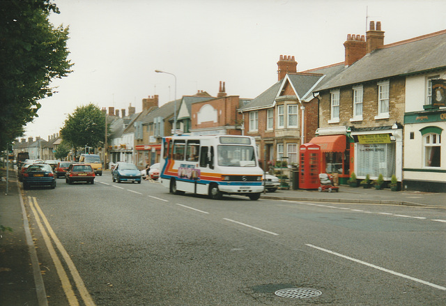 Stagecoach United Counties 343 (M343 DRP) in Higham Ferrers - 4 Aug 1999