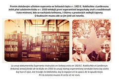 Historio de Esperanto en Svitavy - Biblioteko de Ottendorfer