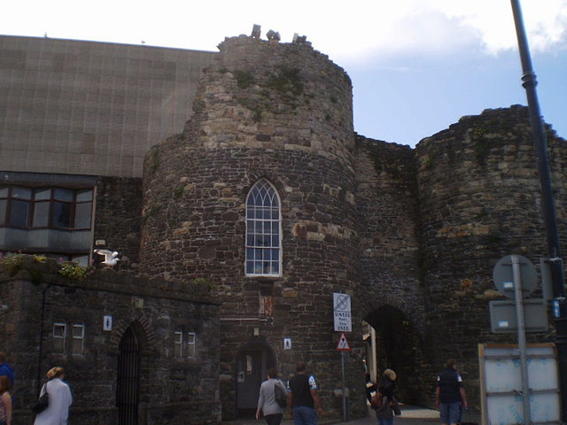 Lower Gate and ancient walls.