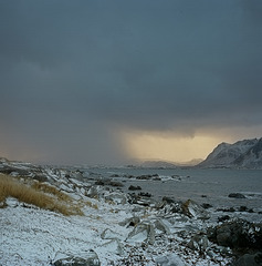 Incoming storm, Lofoten Islands