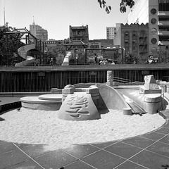 Portsmouth Square Sandbox Slide