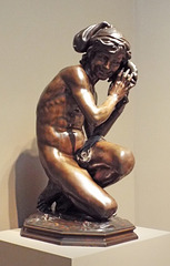 Neapolitan Fisher Boy by Carpeaux in the Virginia Museum of Fine Arts, June 2018