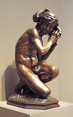 Neapolitan Fisher Boy by Carpeaux in the Virginia Museum of Fine Arts, June 2018