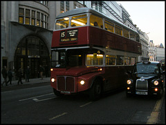 bus and cab