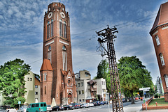 Turm der Lutherkirche - Swinoujscie Swinemünde