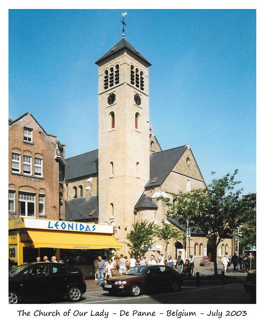 The Church of Our Lady - De Panne - 7 2003