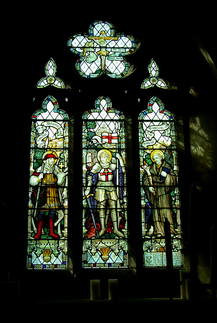 War Memorial Window, Eastnor Church, Herefordshire
