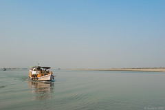 auf dem Irrawaddy unterwegs nach Mandalay ... P.i.P. (© Buelipix)