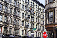 One Way; Full Stop – Orchard and Broome Streets, Lower East Side, New York, New York