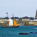 Saint Malo en vue