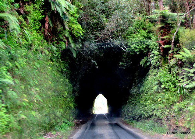 Road Tunnel near Okau