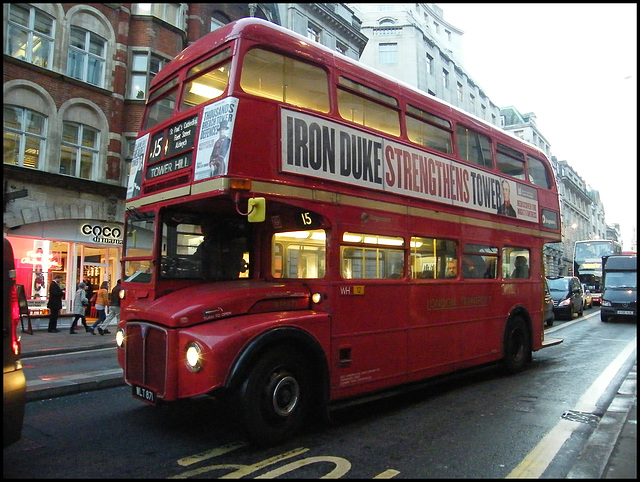 old red routemaster