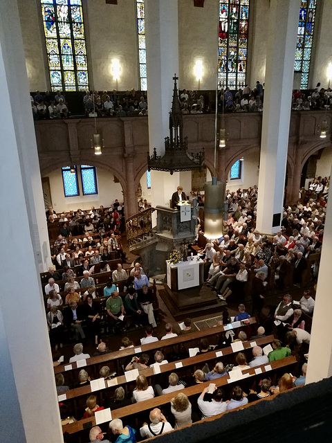 Leipzig 2019 – Thomaskirche during a concert