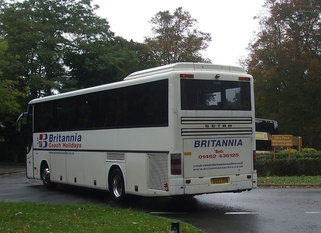 DSCF4898 Britannia Coaches BU53 ZXB in Letchworth - 22 Sep 2018