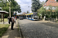 Leipzig 2019 – LVB 1201 at the Markkleeberg-Ost terminus