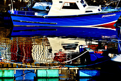 Moored and Reflected