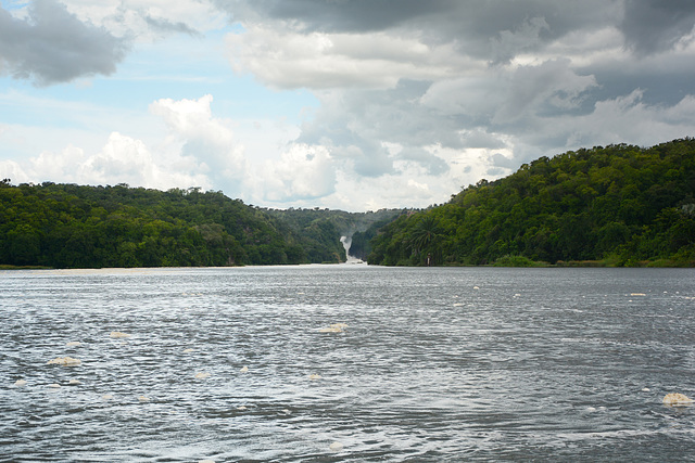 Uganda, The Victoria-Nile River and Murchison Waterfall