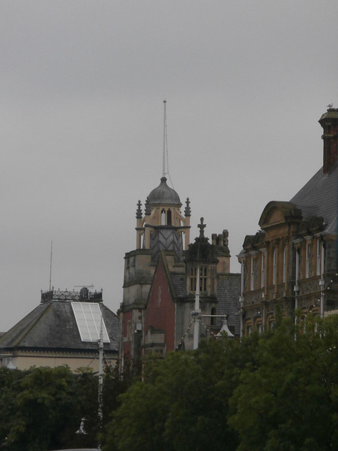 Top of the Council building