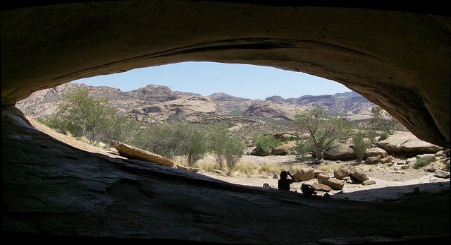 Inside Phillips Cave