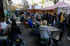 Saturday market in Leiden