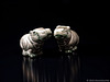 Double Hippo but different, Zierrat, Porzellan, glasiert, 2016
