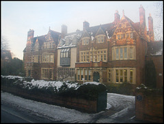 Wychwood School in winter