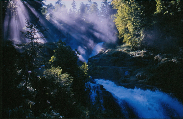 Giesbach falle  1988
