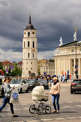 Vilnius City. Cathedral Square